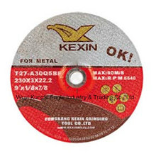 T27 Depressed Center Grinding Disk for Metal 9"X1/8"X7/8"